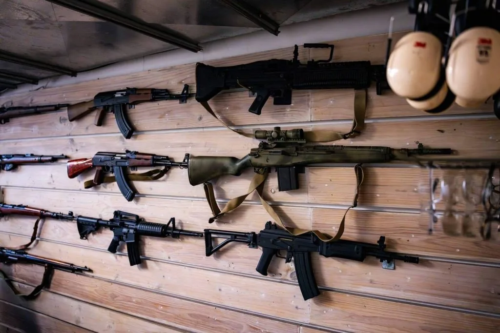 The Frontier shooting range